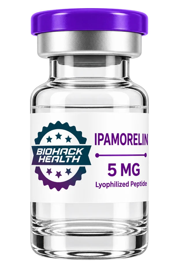 Ipamorelin — 5 mg · Lyophilized vial