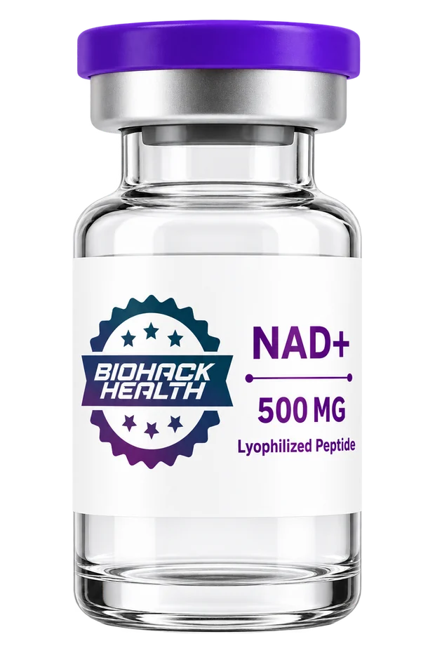 NAD+ — 500 mg · Lyophilized vial